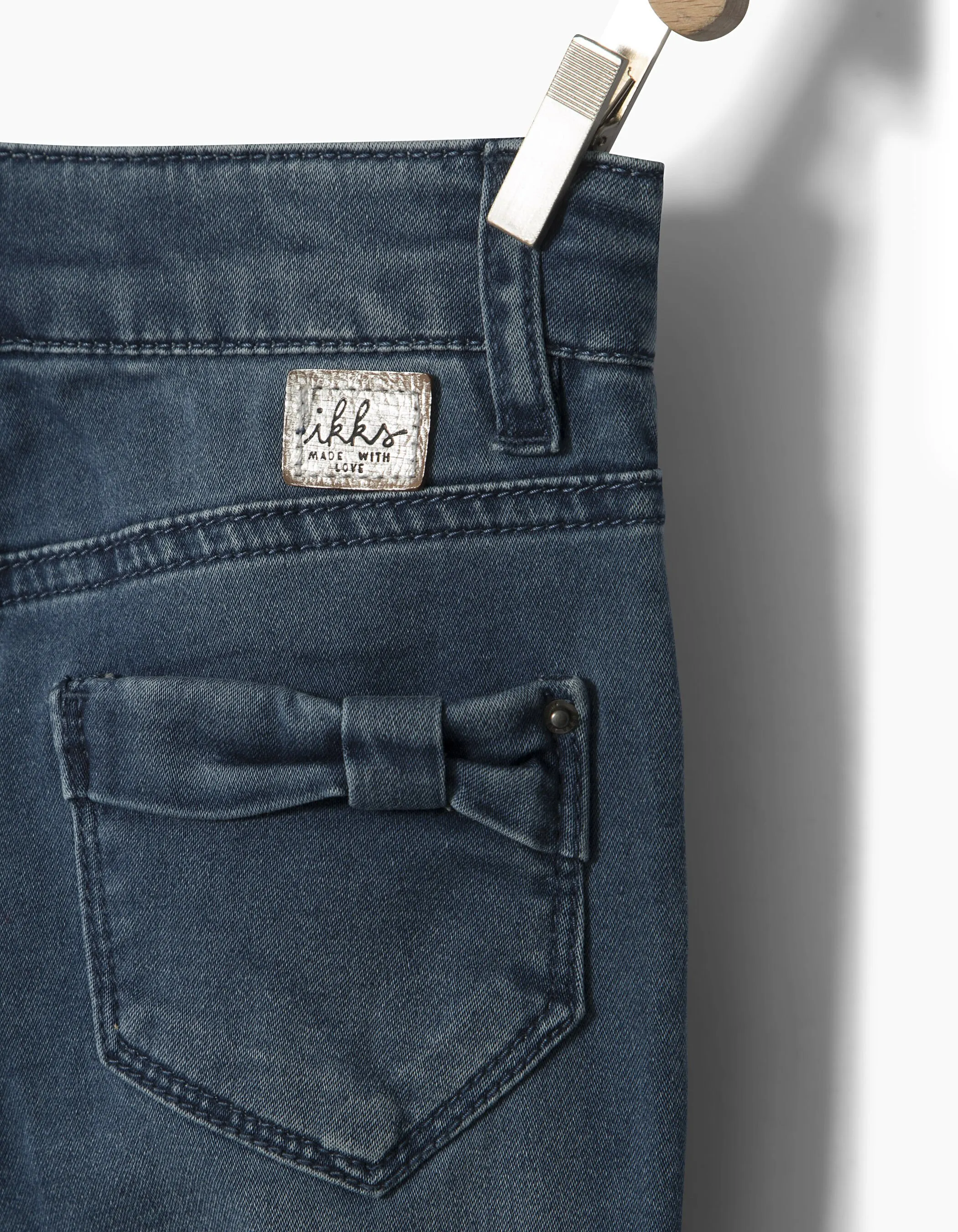 Slim bleu fille